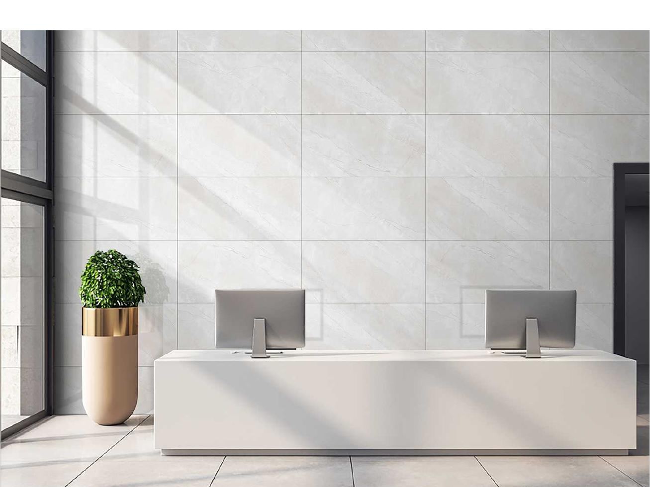 Armani Light als Raumvisualisierung im Keramiksan Katalog