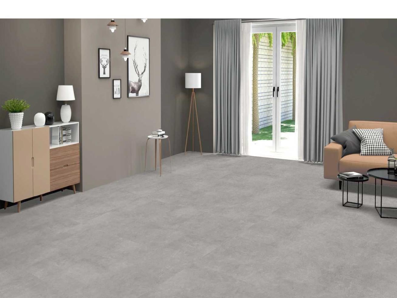 Ashwin Grey als Raumvisualisierung im Keramiksan Katalog